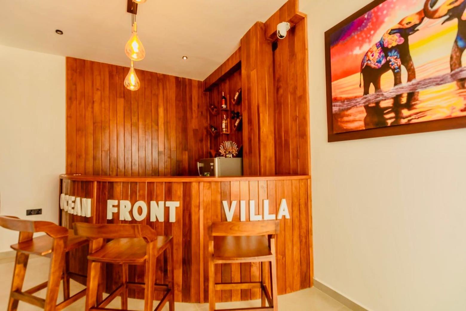 Ocean Front Villa Hikkaduwa Exterior foto